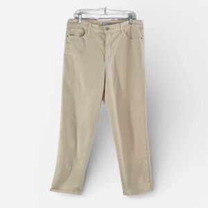 1222 Athleta Cream Straight Leg Jeans